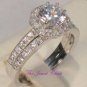 2.00 Ct Round cut Solitaire Diamond Engagement Ring Wedding Band White Gold