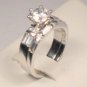 2.00 Ct Round cut Diamond Engagement Ring Bridal Wedding set White Gold