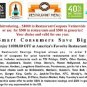 Give Away Unlimited $1000 Restaurant Discount Certificates to get New Business