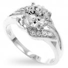 1.50 Ct Round cut Antique Diamond Engagement Ring Bridal Jewelry White Gold