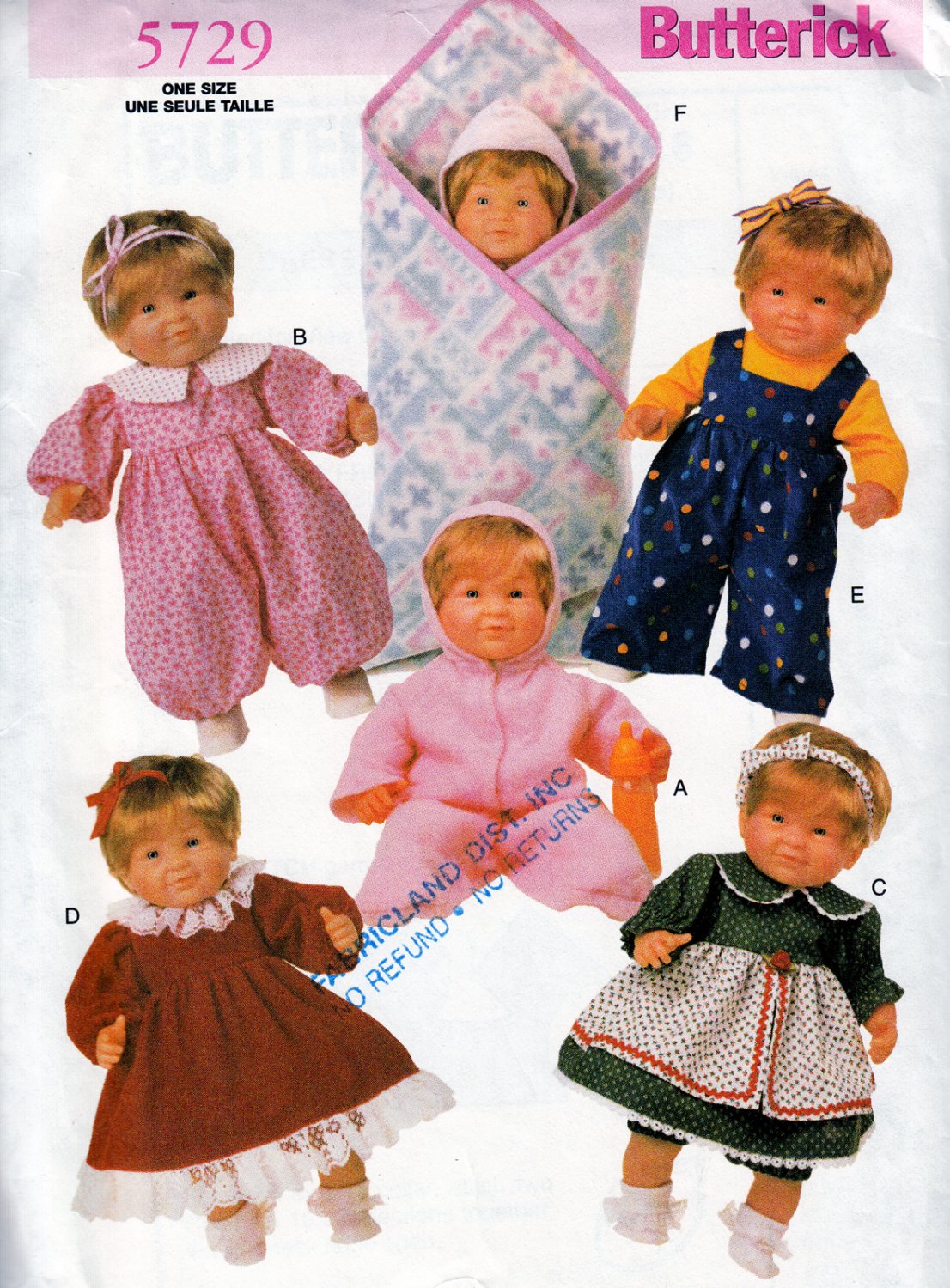 COMPLETE BABY DOLL WARDROBE 14