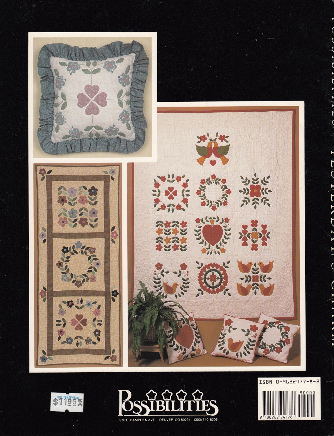 YESTERDAYS CHARM POSSIBILITIES QUILT A MASTERPIECE NANCY SMITH & LYNDA ...