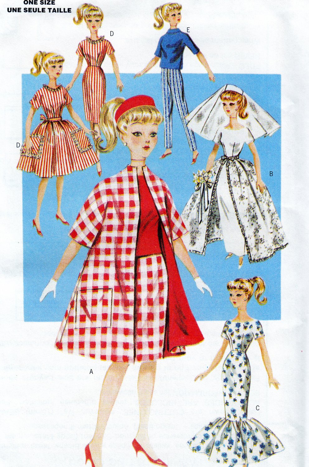 60s barbie doll