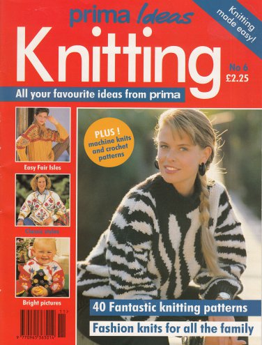Prima Ideas Knitting 40 Family Patterns 6 Christmas Fair