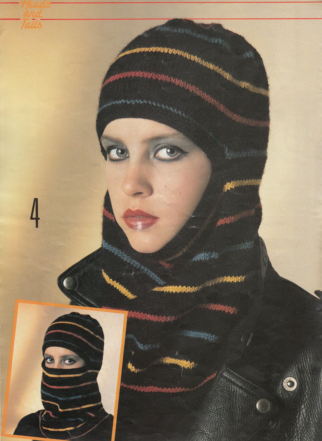 Patons 261 Heads And Tails Simple Knit Patterns Gloves Scarves Hats