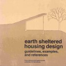 Earth Sheltered Housing Design; U of MN