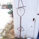 Witch "Broom Hilda"    copper yard art