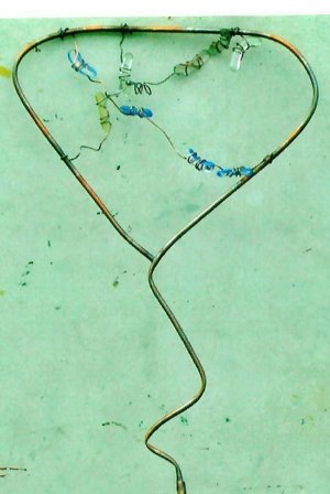 Garden stakes  copper