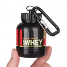 Mini Portable Protein Powder Bottles with Keychain Whey Protein
