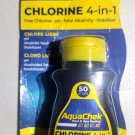 Aquachek 50 Ct. Yellow Test Strips Pool & Spa Chlorine PH Alkalinity
