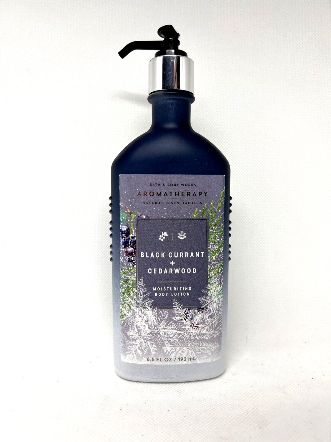 Bath and Body Works Aromatherapy Black Currant + Cedarwood Lotion 6.5 oz