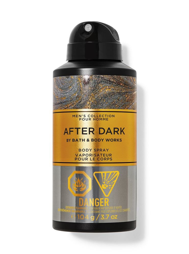 Bath and Body Works After Dark Men Body Spray 3.7 oz