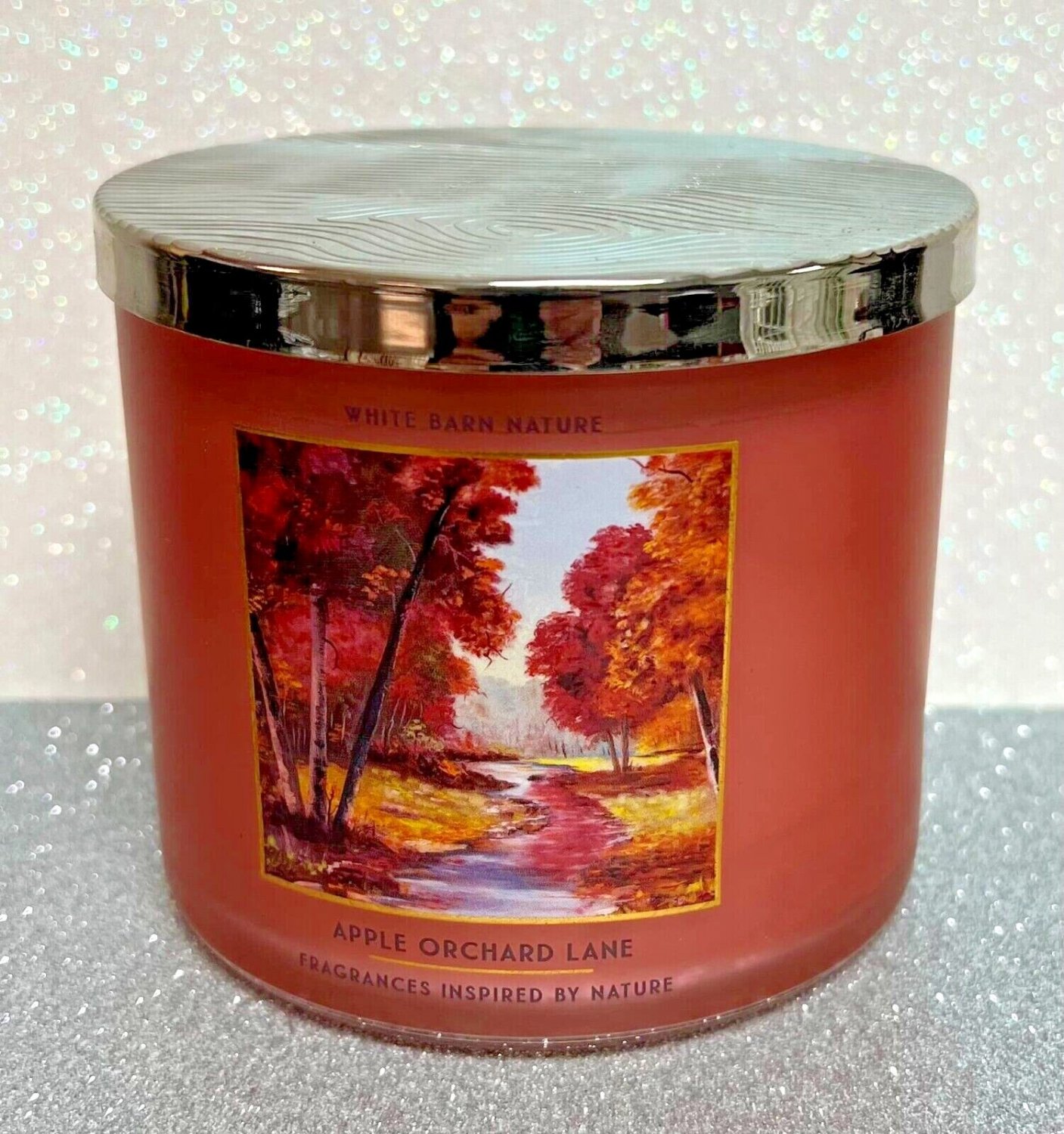 Bath & Body Works Apple Orchard Lane 3 Wick Candles