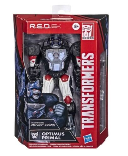 Transformers Beast Wars R.E.D. Robot Enhanced Design Optimus Primal Figure