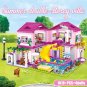 Villa House Building Blocks 1018 pcs City 3 models Summer Villa