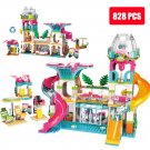Building Toys Water Park 828 pcs + 6 dolls