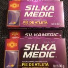 2x Silka Medic Gel For Athletes Feet And Antifungal 30 G Each