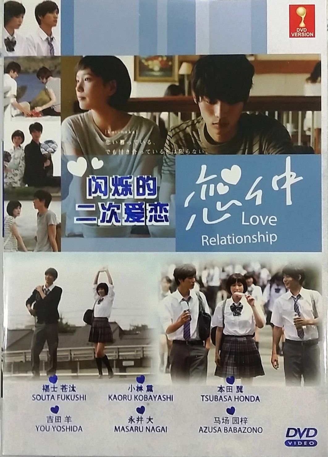 Love Relationship Japanese Drama DVD with English Subtitles