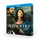 Iron Fist The Complete Season 1-2 TV Series 4 Disc All Region Blu-ray DVD