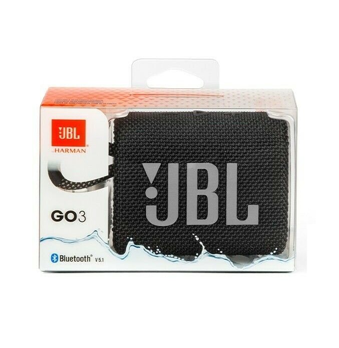 JBL GO3 Portable Speaker Waterproof Wireless