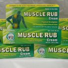 ( 3 Pack ) Dr. Sheffield's Muscle Rub Cream Fast Relief of Muscle Aches 1.25 Oz