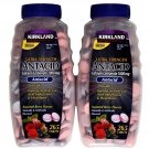 (2 Pack) Kirkland Ultra Strength Antacid Calcium Carbonate 1000mg Chewable Tablets