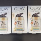 (3 Pack) Olay Total Effects 7 In 1 Moisturizer w/SPF 15 Fragrance-Free, 0.5 fl oz
