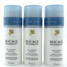 3 Pack Lancome Bocage  Gentle Caress Roll-On Deodorant