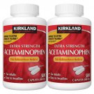 2 Pack Kirkland Extra Strength Acetaminophen Tylenol Active Ing