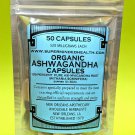 Organic Ashwagandha Capsules Protect Immune System Combat Stress Improve Memory