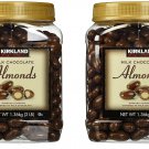 2 Packs Kirkland Signature Milk Chocolate Covered Almonds 3 LB Each Pack
