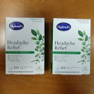 2 Pack Hyland's Headache/Tension Relief Natural Pain Medicine 100 Tabs