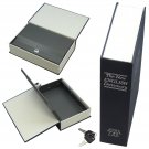 Dictionary Hollow Book Safe Diversion Secret Stash Booksafe Lock & Key