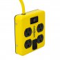 Yellow Jacket Southwire 4 Outlet Power Block + 2 USB Ports