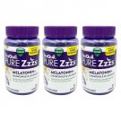 3 Pack ZzzQuil Pure Zzzs Melatonin Sleep Aid 60 Gummies