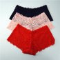 3 Pcs Lace Boxer Panties Sexy Transparent