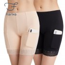 Panties with anti-friction pants pockets