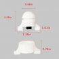 Fish Bite Alarm Strike Fishing Rod Tip Clip On LED Light Alert Glow Alarm 10pcs&Acirc;&nbsp;