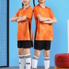 Youth Kits Kids Color Orange Jersey Shirt And Shorts