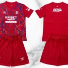 Youth Kits Kids Rangers Goalkeeper Red Jersey 26/27 Football Soccer Shirt 2026/2027
