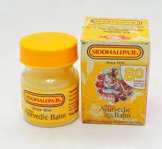Siddhalepa Ayurveda Herbal Balm Pain Cold Headaches Flu Relief 5g 10g 25g 50g