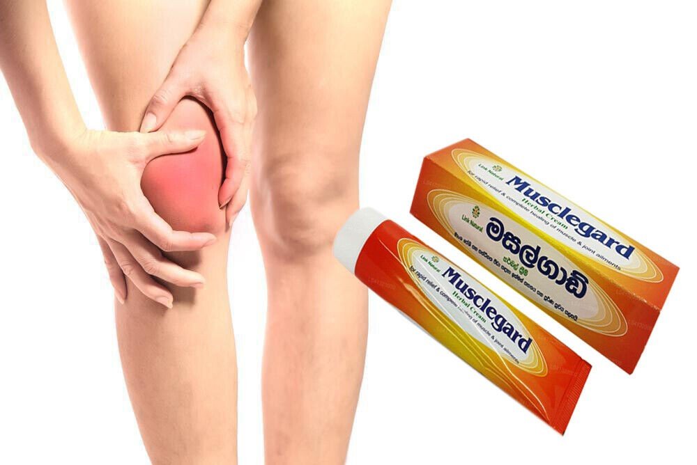 25g+3Pcs Link Natural Musclegard Herbal Cream Quick Relief for Backaches & Muscle Pain