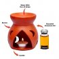 Cinnamon Oil Warmer With A Pure Cinnamon Leaf Oil Bottle Oil Lamp
