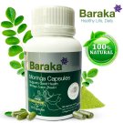 Baraka, Moringa capsules 100% Natural Sri Lankan Product Good Health 60 Capsules