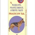 Prazicon Worm Tablet (Ten Tablet) 10 Dewormer for cats and dogs