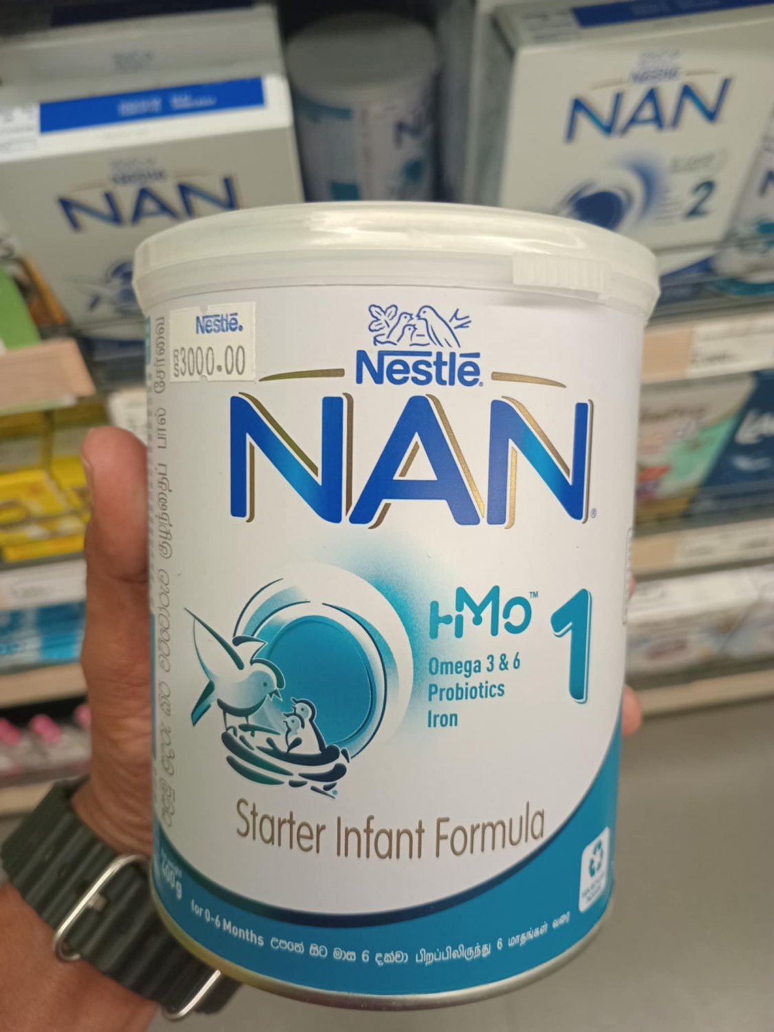 NAN PRO Stage 1 Infant Formula Milk Powder for babies 300g