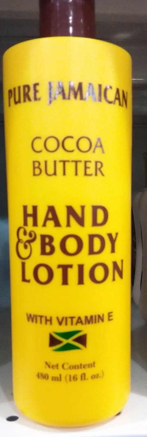 PURE JAMAICAN COCOA BUTTER LOTION ALL SKIN TYPES, UNISEX 16 oz