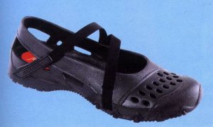 NLS-MAL Black Injected PVC Shoes