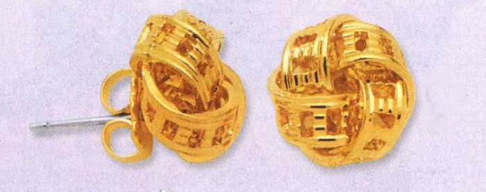 AA-GKE Gold Tone Earrings