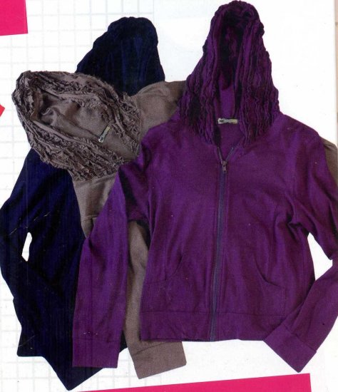 RE-FX2 Ruffled Hoodie